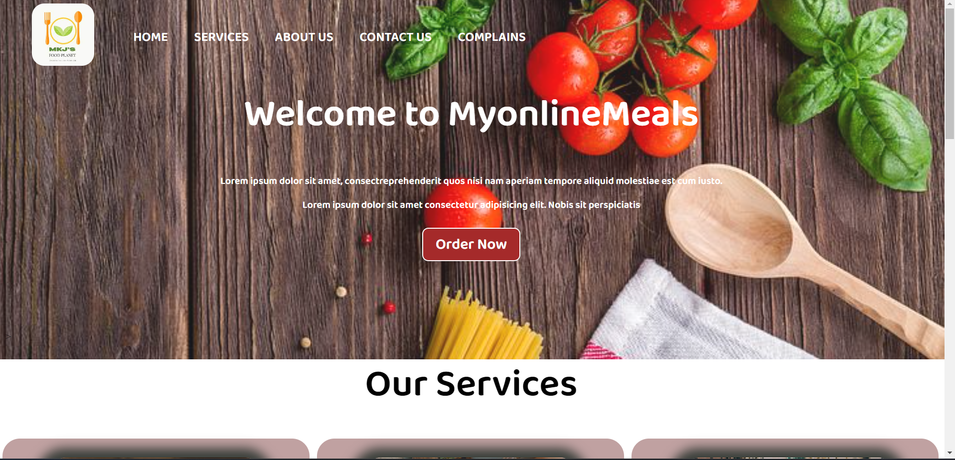 Minimalist Website